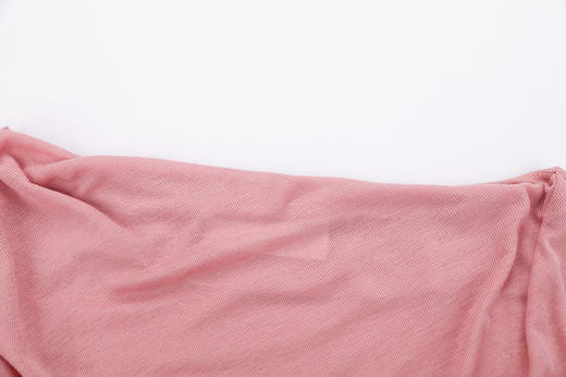 单边飞片袖针织T恤 商品图2