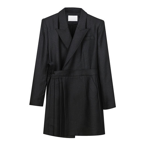 搭片下摆收腰西服 商品图0