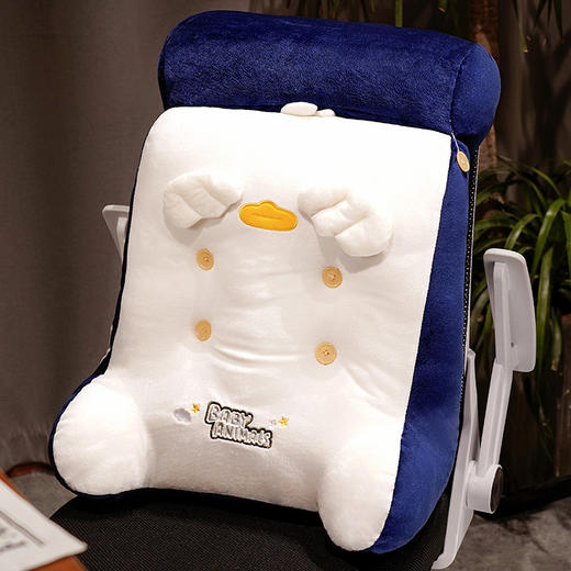 「四款配色！加高加厚」卡通床头靠垫 加高加厚可拆洗腰靠三角枕多功能床上用品午睡枕沙发靠枕居家布艺 商品图7