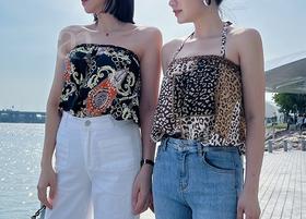 【秒杀9.9元单拍不发】性感露肩，松紧一字肩，肚兜单件上衣【特价不支持退换！】15142068