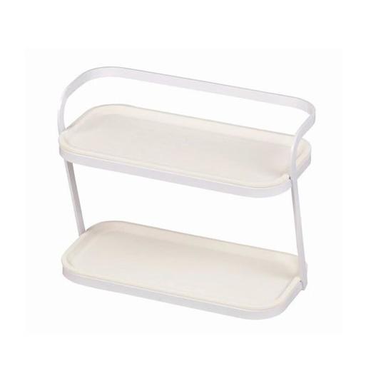Pearl Kinzoku 双层调味架S（白色） 商品图0