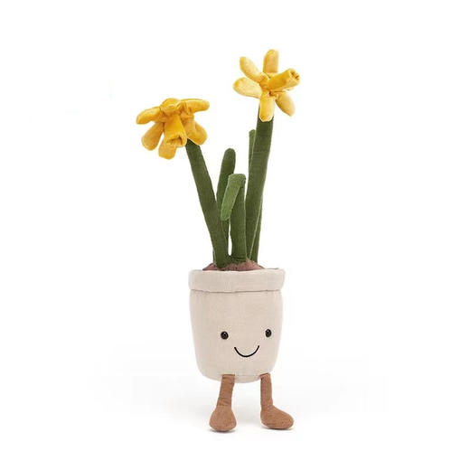 JellyCat 趣味水仙花 均码30cmJCACA2D玩偶 商品图1