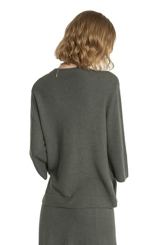 BONNIE ALEX 灰色宽松针织毛衫 1089 商品图2