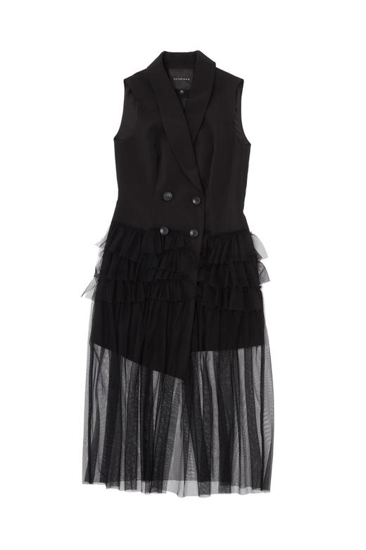 DOTACOKO 网纱拼接马甲连衣裙 5882 商品图4