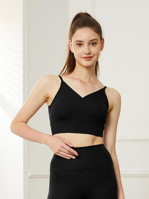 哈瓦塔进口双6罗纹桃心领大露背BRAH330101 商品图10