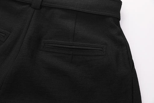 宽松压褶腰带阔腿短裤 商品图6