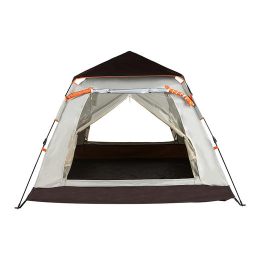 外交官方形自动帐篷-米配咖（3-4人）DFJ-109 商品图0