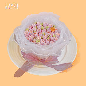 永恒紫兰花束戚风