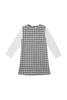 NOIR 千鸟格拼接连衣裙 5845 商品缩略图4