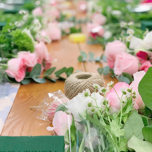 护士节母亲节38女神节妇女节花艺插花花艺沙龙活动手工活动公司企业团体团建亲子福利diy桌面小台花插花系列 商品图1