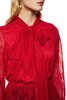 L.Fleuri 红色半透明蕾丝系带上衣 8792 商品缩略图3