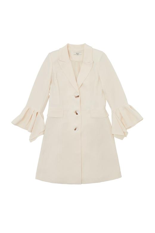 WEN&VI 简约荷叶袖V领外套 4615 商品图4