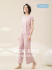 康妮雅睡衣女夏季女式短袖长裤套头套装 商品缩略图1