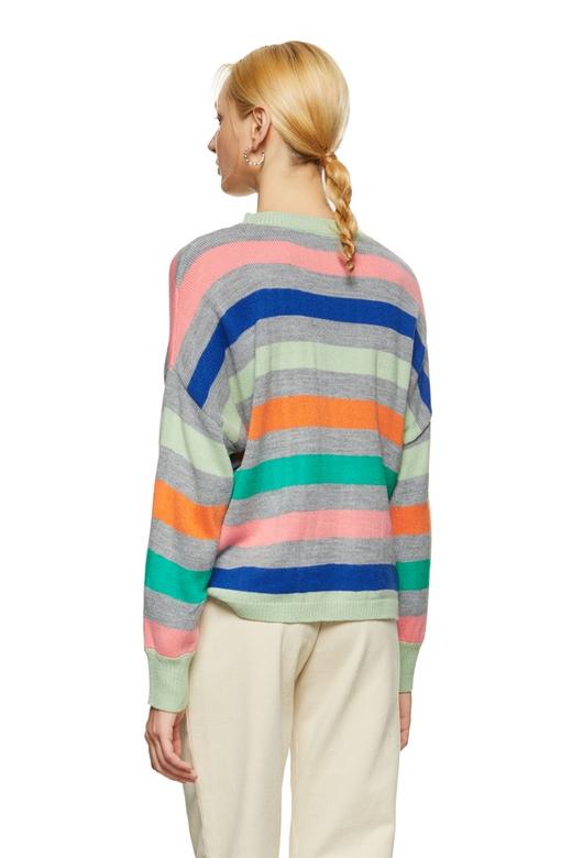 LNNNS 彩色条纹套头毛衫 8773 商品图2