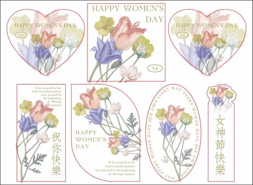 女神节 以花之名卡片（28小张/包） 商品图3