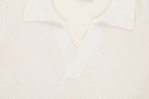 翻领小V领宽松上衣 商品图2