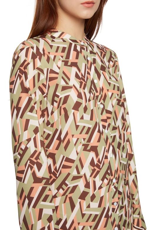 SUMMER & SAGE 几何色块印花连衣裙 5600 商品图2