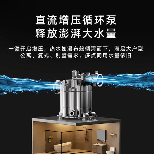 樱花燃气热水器 零冷水 智能触控 精控恒温 四段燃烧 多重防护系统 防干烧 SCH-16Q801A 天然气 商品图3