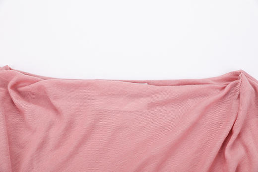 单边飞片袖针织T恤 商品图4