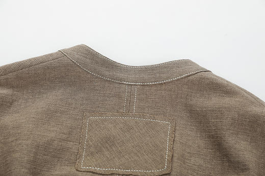 系扣圆领短袖西服 商品图7