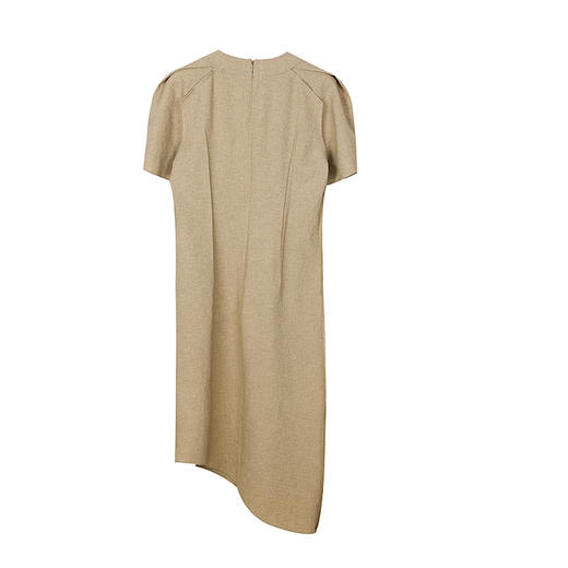 结构外露短袖连衣裙 商品图3