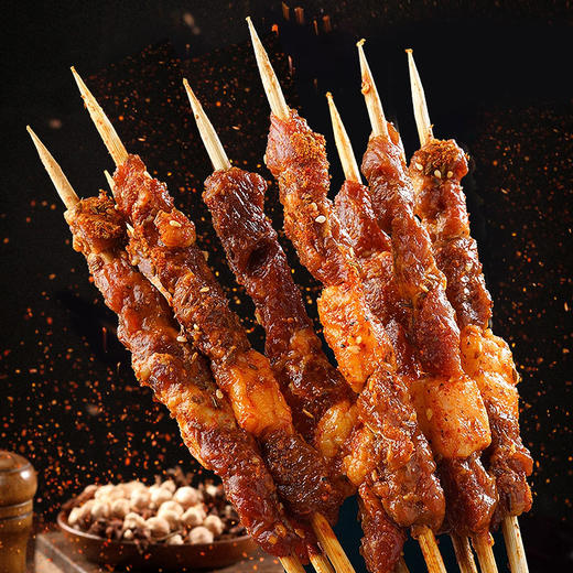 原切羊肉串 200g*5袋（共50串）家庭烧烤空气炸锅食材 商品图5