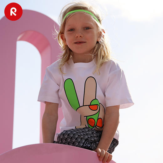 reima男女儿童大童T恤春夏新款休闲卡通印花短袖 商品图2