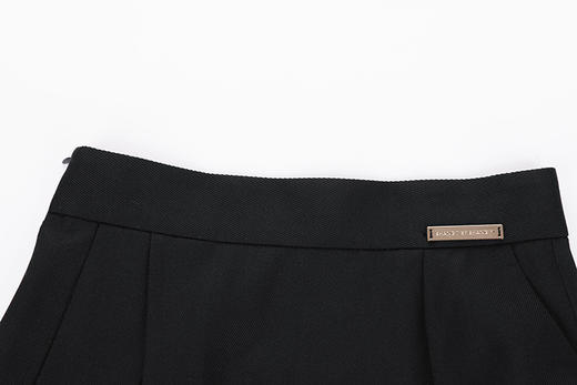 不对称百褶A字半身裙 商品图5