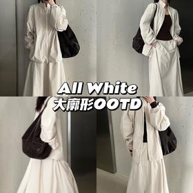 新品上身| Oversize一身白好显气质💞