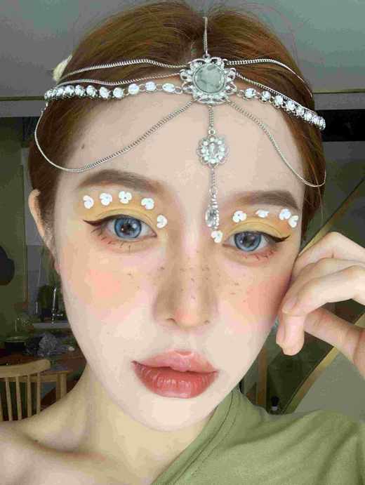 【大直径】PAPADOX-光之慕斯-14.5mm【半年抛 0-800度 无525/575】着色14.0mm 商品图9