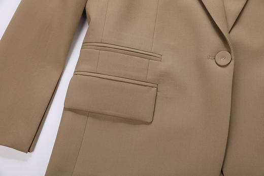 袖前开叉箱型西服 商品图7