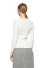 ELLA JADE 白色围裹式深V上衣 8728 商品缩略图2