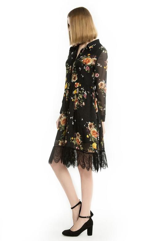 SINGLY 优雅印花连衣裙 1171 商品图1