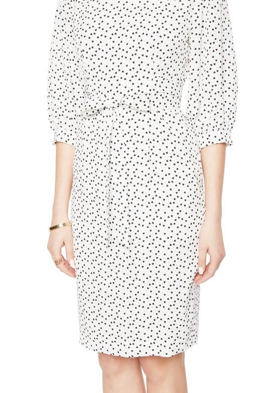 SUMMER & SAGE 爱心印花束腰连衣裙 5697 商品图2