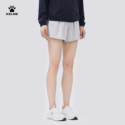 卡尔美GOLF CAMP系列女士夏季针织运动休闲百搭短裤 商品图3