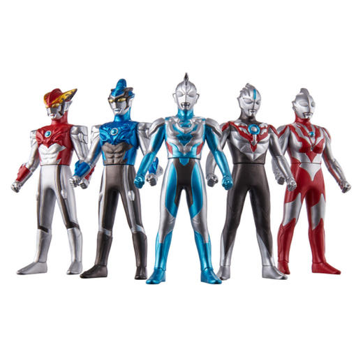 万代奥特曼QS1792奥特英雄系列 新生代英雄软胶收藏套装2 商品图3