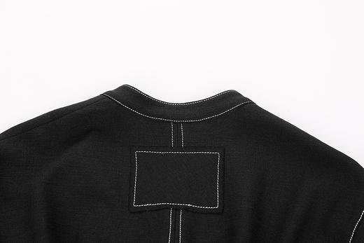 系扣圆领短袖西服 商品图7