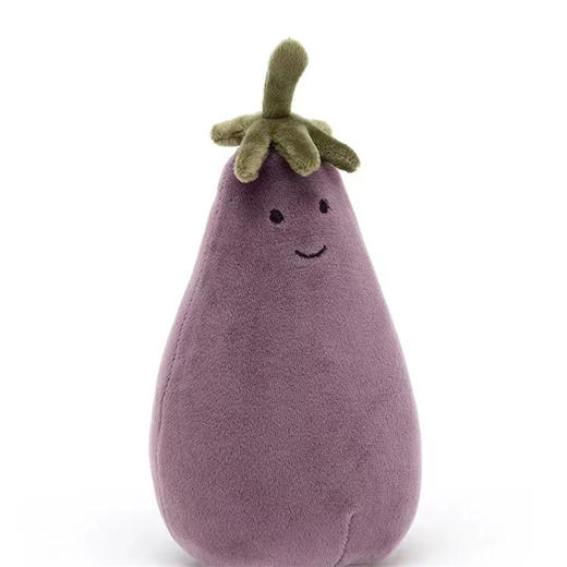 JellyCat 活泼茄子 均码17CMJCACVV6A玩偶 商品图1