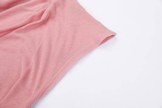 单边飞片袖针织T恤 商品图6