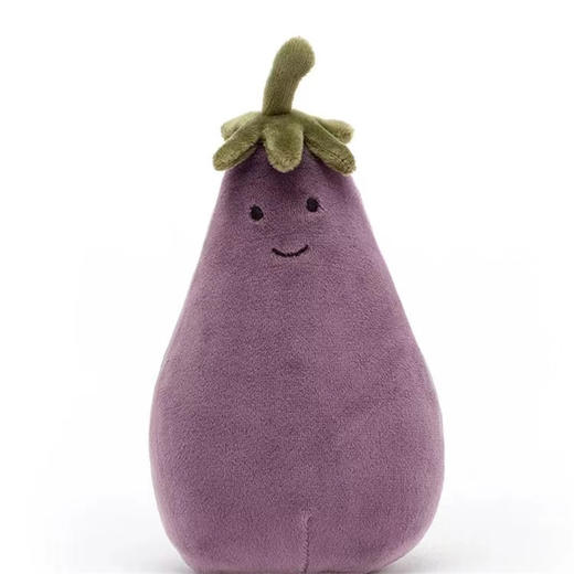 JellyCat 活泼茄子 均码17CMJCACVV6A玩偶 商品图0