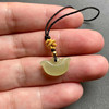 冰种黄翡金元宝钥匙扣手机链 商品缩略图5
