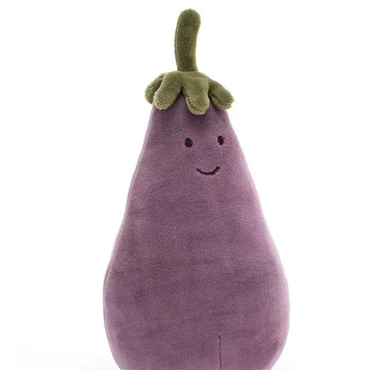 JellyCat 活泼茄子 均码17CMJCACVV6A玩偶 商品图3