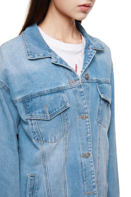 LNNNS 对称口袋蓝色牛仔外套 8722 商品图3