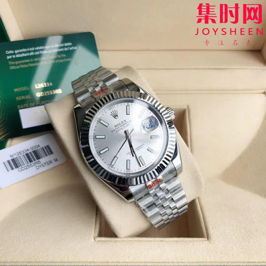 升级版 劳力士日志型41mm 男士机械腕表 
机芯：搭载进口西铁城全自动机械机芯 商品图2