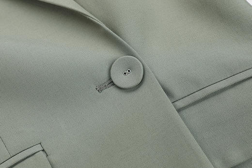 袖前开叉一粒扣西服 商品图6