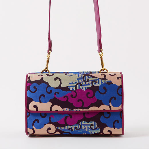 SAINTJOY/上久楷 宋锦女式单肩包  零度空间  BWS18A0301 商品图7