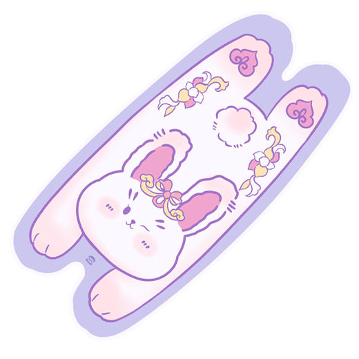 【宫里鼠标垫】趴趴兔鼠标垫 商品图0
