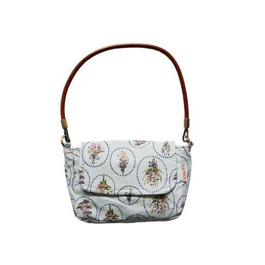 HUJI祤集Gemme单肩包插画可爱花花 商品图0