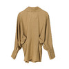 单边飘带领蝙蝠袖衬衫 商品缩略图3
