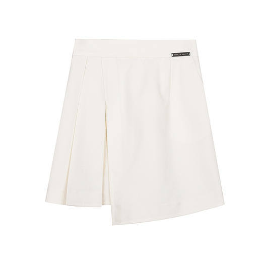 不对称百褶A字半身裙 商品图0